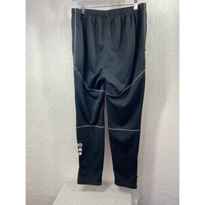4UCYCLING WOMENS XLARGE ELASTIC WAIST LINED PANTS BLACK CYCLING